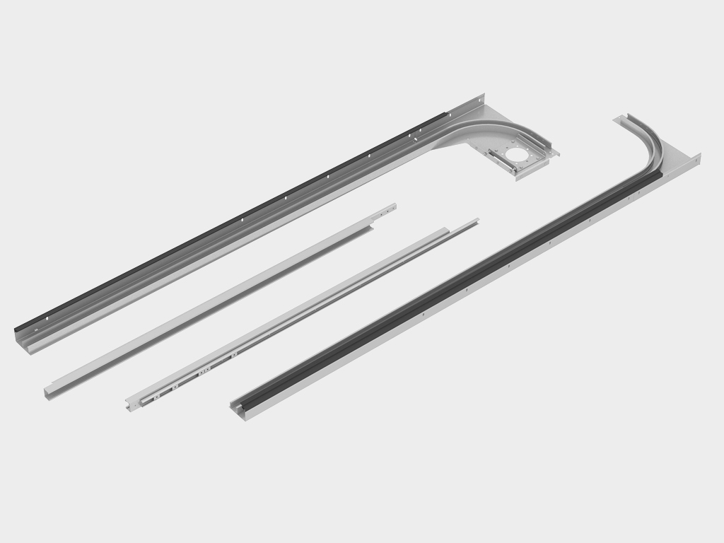 Yo‘naltiruvchilar va burchakli stoykalar to‘plami.